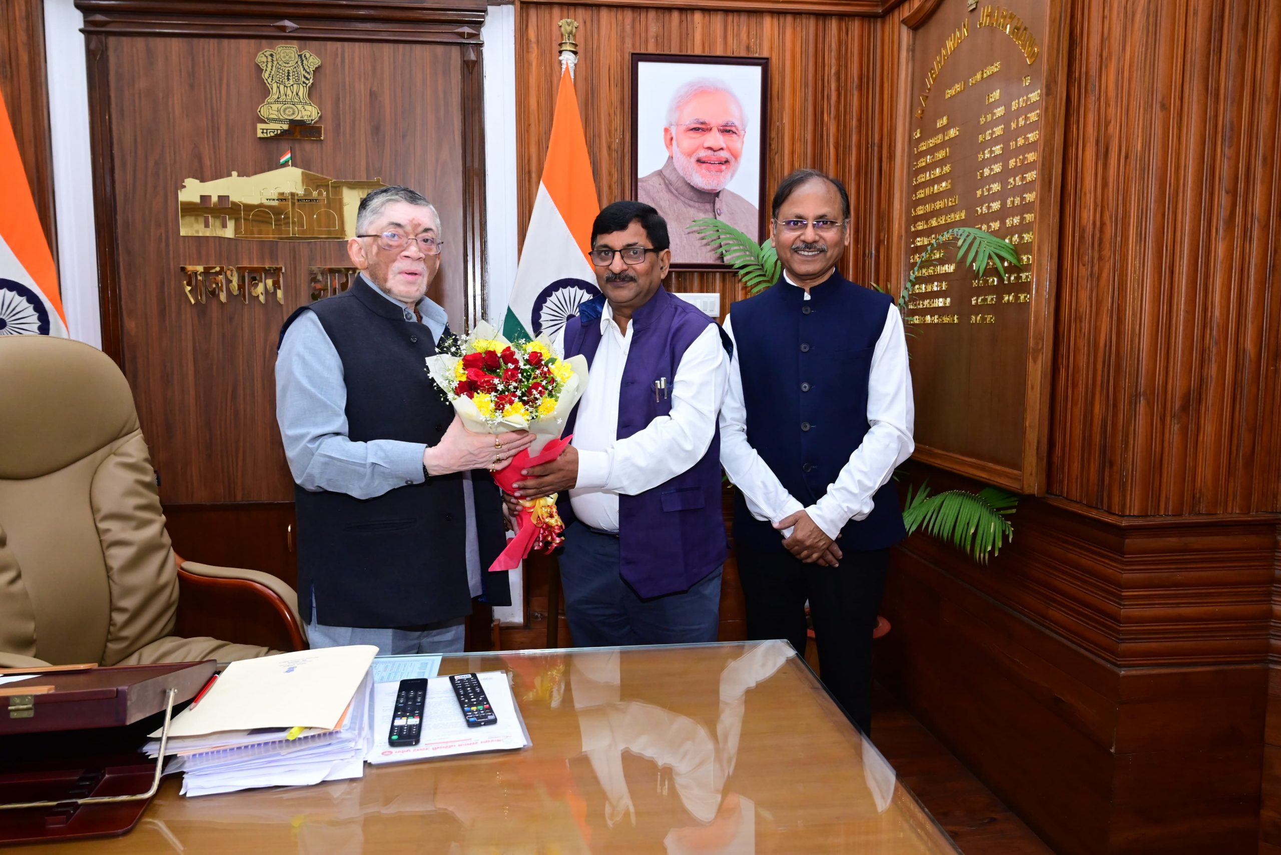Honourable Governor of jharkhand at Raj Bhavan Jharkhand.