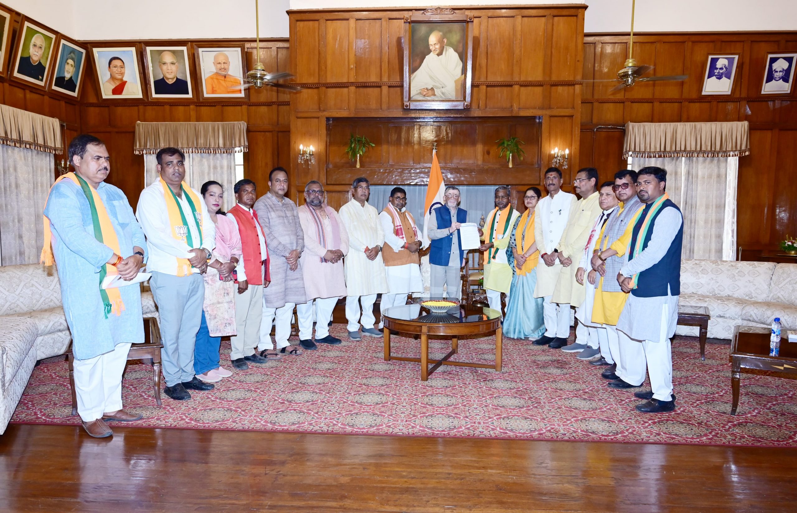 Honourable Governor of jharkhand at Raj Bhavan Jharkhand.