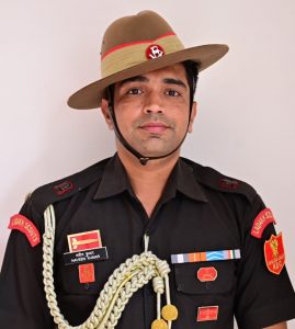 Maj Naveen Dhatterwal ADC to Governor (Military)