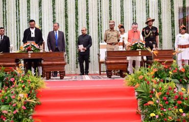 Hon’ble Governor Shri Santosh Kumar Gangwar took oath as the Governor of Jharkhand State.