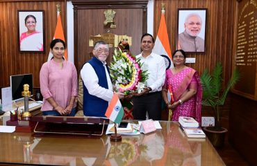 Honourable Governor of jharkhand at Raj Bhavan Ranchi