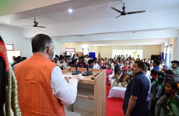 Honourable Governor of jharkhand at Lohardaga