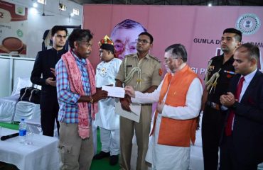 Honourable Governor of jharkhand at Gumla