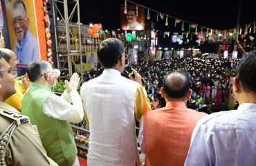 Honourable Governor of jharkhand at Elbert Ekka Chouk Ranchi