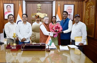 Honourable Governor of jharkhand at Raj Bhavan Jharkhand Ranchi