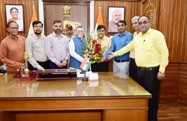 Honourable Governor of jharkhand at Raj Bhavan Jharkhand Ranchi