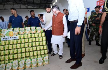 Honourable Governor of jharkhand at khunti