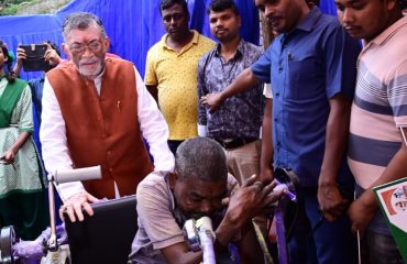 Honourable Governor of jharkhand at Simdega Jharkhand