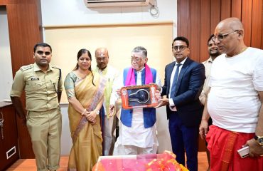 Honourable Governor of jharkhand at Deoghar