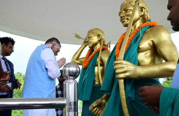 Honourable Governor of jharkhand at sahebganj