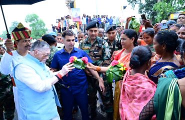 Honourable Governor of jharkhand at Giridih