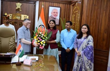 Honourable Governor of jharkhand at Raj Bhavan