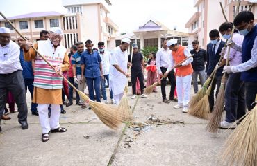 Honourable Governor of jharkhand at Doranda Ranchi