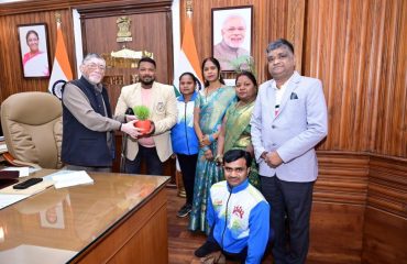 Honourable Governor of jharkhand at Raj Bhavan Ranchi