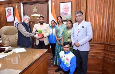 Honourable Governor of jharkhand at Raj Bhavan Ranchi