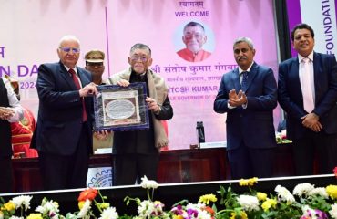 Honourable Governor of jharkhand at IIT Dhanbad