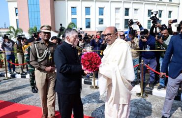 Honourable Governor of jharkhand at Vidhan Sabha Ranchi Jharkhand.