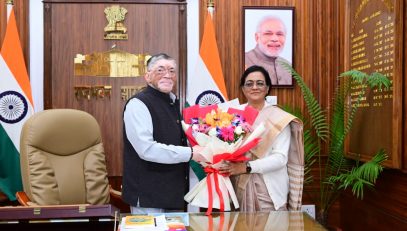 Honourable Governor of jharkhand at Raj Bhavan