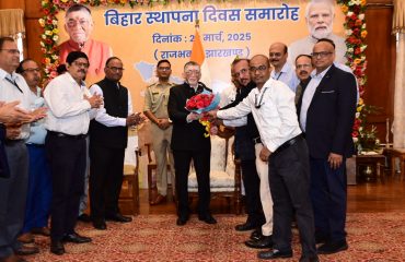 Honourable Governor of jharkhand at Raj Bhavan