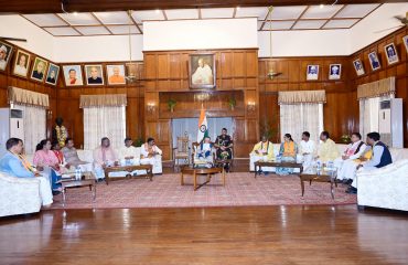 Honourable Governor of jharkhand at Raj Bhavan Jharkhand.