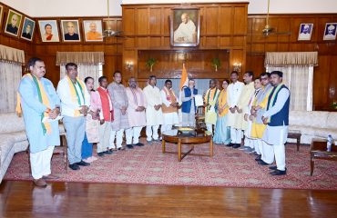 Honourable Governor of jharkhand at Raj Bhavan Jharkhand.