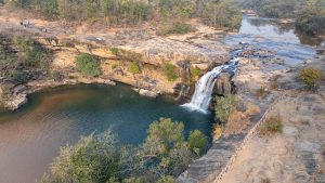 Gaurghat Waterfall sky