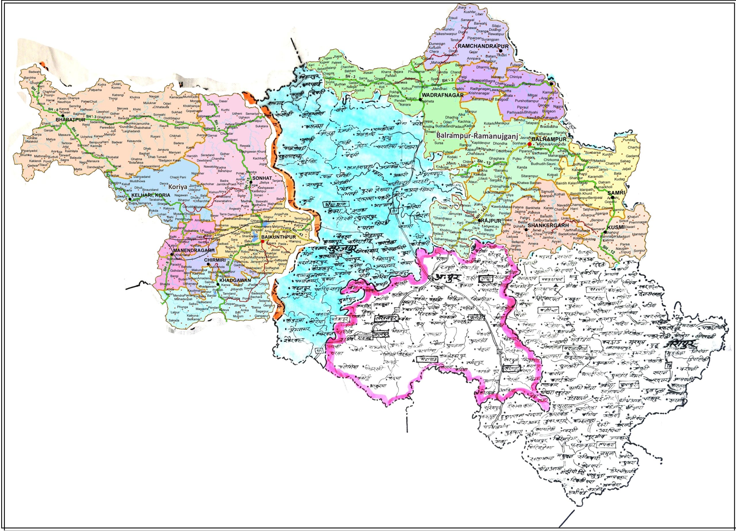 SURGUJA SAMBHAG KA MAJMOLI NAKSHA .jpg