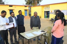 District Surjapur School Judni visit regarding SIR
