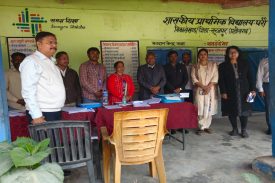 District Surjapur School Parri visit regarding SIR