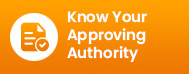 Know your approving authority