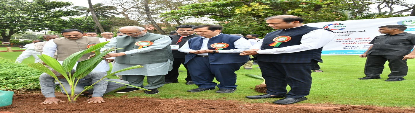 Hon. Governor plant a tree to celebrate the International Year of Cooperatives 2025