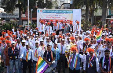 Sahkar Dindi program organized at Chhatrapati Sambhaji Nagar under the International Year of Cooperation 2025