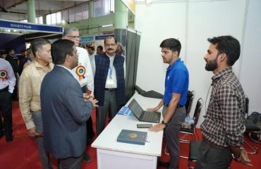 Hon'ble Commissioner for Cooperation Shri Deepak Taware at the exhibition of Cooperative Housing Societies organized in Pune under the International Year of Cooperatives 2025
