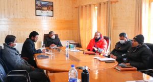 Advisor reviews NHIDCL projects & plans of UT Ladakh depts