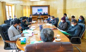 COVID-19: Advisor Ladakh chairs meet to review preparedness