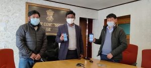 DC Leh launches RoL Ladakh web portal & mobile app