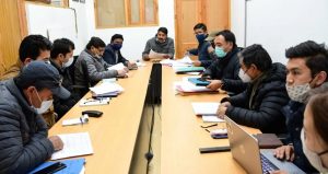 Div Com Ladakh chairs meeting of Divisional Level Valuation Board