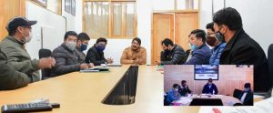 Div Com Ladakh reviews supplies of essential commodities in light of Ramzan