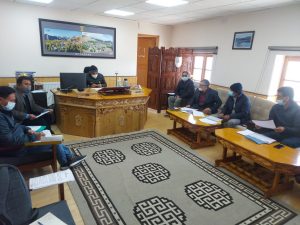Secy Power Ladakh reviews State Plan (CAPEX), ongoing SDP 2021-22 works of PDD