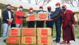 Live to Love donates 500 Oxygen disposal masks to Covid Hospitals of Leh