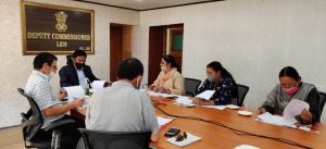 DC Leh reviews Annual Action Plan 2021-2022 of NYK Leh