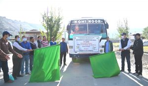 CAO Kargil flags off