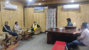 VC UoL calls on CEC Kargil (1)