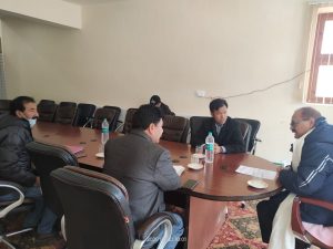 Principal Secretary Ladakh Dr Pawan Kotwal takes stock of developmental works at Zanskar (3)