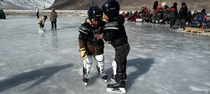 Social Welfare Society Salapi begins 15-day long ice-skating coaching in Zanskar
