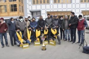 LAHDC Kargil felicitates team Ladakh for exemplary performance in MMAFI Championship (3)