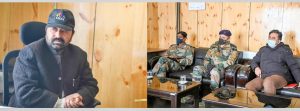 EC Syed Abass Razvi chairs meeting on snow clearance undertaken by Project VIJAYAK, R&B, MC Kargil (3) – Copy