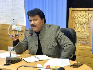 CEC Feroz Khan reviews development activities of Silmo constituency (3)