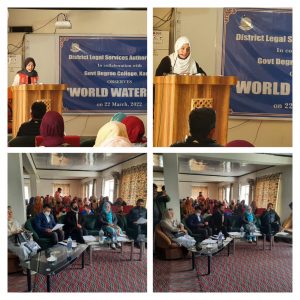 GDC Kargil celebrates World Water Day (2)