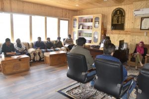 EC Mohsin Ali chairs meeting with Divisional Forest Officer, elected representatives on afforestration plan for NH 301 (5)